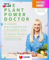 [New English Book] The Plant Power Doctor : A Simple Prescription for a Healthier You: Includes Delicious Recipes to Transform Your Health [Paperback] พร้อมส่ง