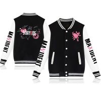 New in Stray Kids Maxident Baseball Uniform Men Women Jacket Sweatshirt Harajuku Loog Sleeve Coat