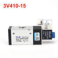 3V410-15นิวเมติก Solenoid Air Valve 3 Way 2ตำแหน่งควบคุม G12 Air Gas Magnetic Valve 12V 24V 220V Coil Volt