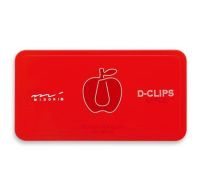 MIDORI D-Clips Apple / คลิปหนีบกระดาษ รูปแอปเปิ้ล แบรนด์ MIDORI จากประเทศญี่ปุ่น (D43218006)