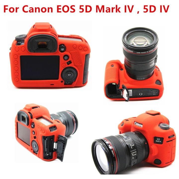 เคสผิวซิลิโคนกระเป๋ากล้อง-dslr-ซองสำหรับแคนน่อน-eos-r-6d-7d-80d-800d-750d-4000d-5dsr-5d-mark-iii-iv-5d3-5d4-200d-sl2-t7i-t100
