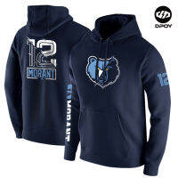 autumn and winter trend basketball fan star Morant cotton hoodies loose warm ins wind jacket hoodies