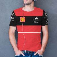 Good Quality 2023 NEW2022 New F1 Red Team T-shirt Men Extreme Sports Racing Suit Harajuku Street Fashion Formula 1 100-6XL Plus Size 2022 Tops Type