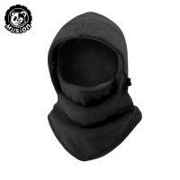 Balaclava เย็นสภาพอากาศปรับหน้ากากสกีขนแกะกันลมหน้ากากระบายความร้อนมอเตอร์ไซด์การขี่จักรยานผ้าพันคอ Hood ฤดูหนาวเกียร์