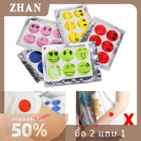 ZHAN สติกเกอร์กันน้ำมันหอมระเหยแบบพกพา60ชิ้นใช้ง่ายต้นไม้ธรรมชาติใช้ซ้ำได้สำหรับเด็กผู้ใหญ่บ้านกลางแจ้ง