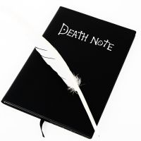 Anime Death Note Notebook Set Leather Journal Collectable Death Notebook School Large Anime Theme Writing Journal Feather Pen
