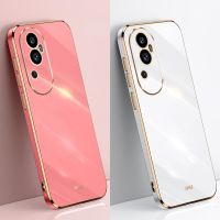 เคสโทรศัพท์ TPU แบบน่มป้องกันเลนส์กล้องชุบสุดหรูสำหรับ Reno10 Oppo/Reno10 Pro / Reno10 Pro +