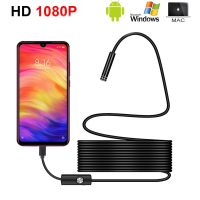 【Hot-Selling】 Gadgets Town 1080P HD Mini Endoskop Kamera IP67 1920*1080 1M 2M 3M 5M USB Inspektion วิดีโอกล้อง Schlange Endoskop Rohr