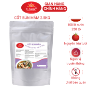 Gia vị nấu bún mắm nêm sẵn Titom túi 2.5kg dùng nấu nước lèo bún mắm lẩu