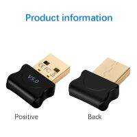 2022 Bluetooth-compatible5.0 Adapter USB Transmitter For Pc Computer Receptor Laptop Earphone Audio Printer Data Dongle Receiver