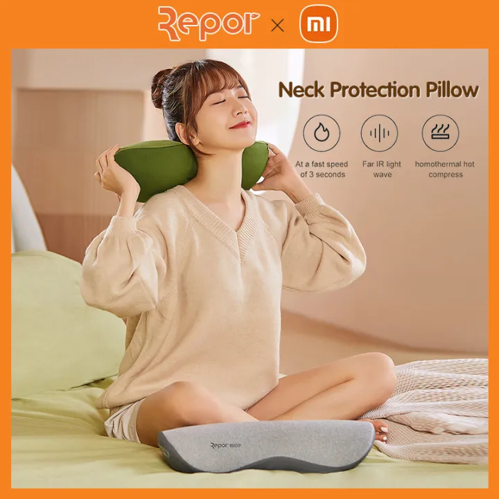 Xiaomi Repor Home Pillow Massager Machine Body Head Neck Back Rolling