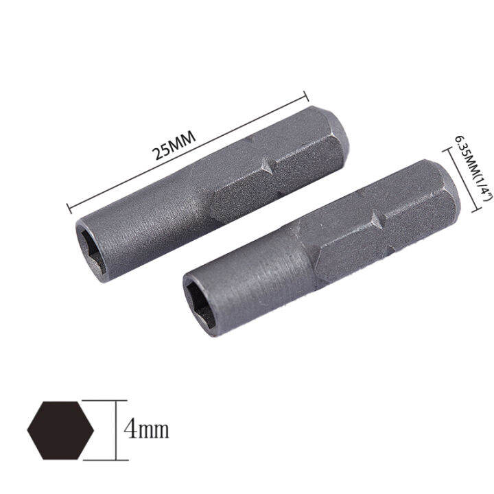 rayua-ไขควงบิตอะแดปเตอร์-micro-insert-bits-6-35mm-1-4-อะแดปเตอร์ถึง4mm-hex-holder