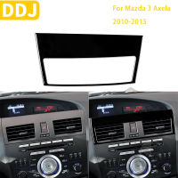 สำหรับ Mazda 3 Axela 2010-2013ความเร็ว3อุปกรณ์เสริมรถพลาสติกสีดำภายใน Central Air Outlet Trim สติกเกอร์ตกแต่ง