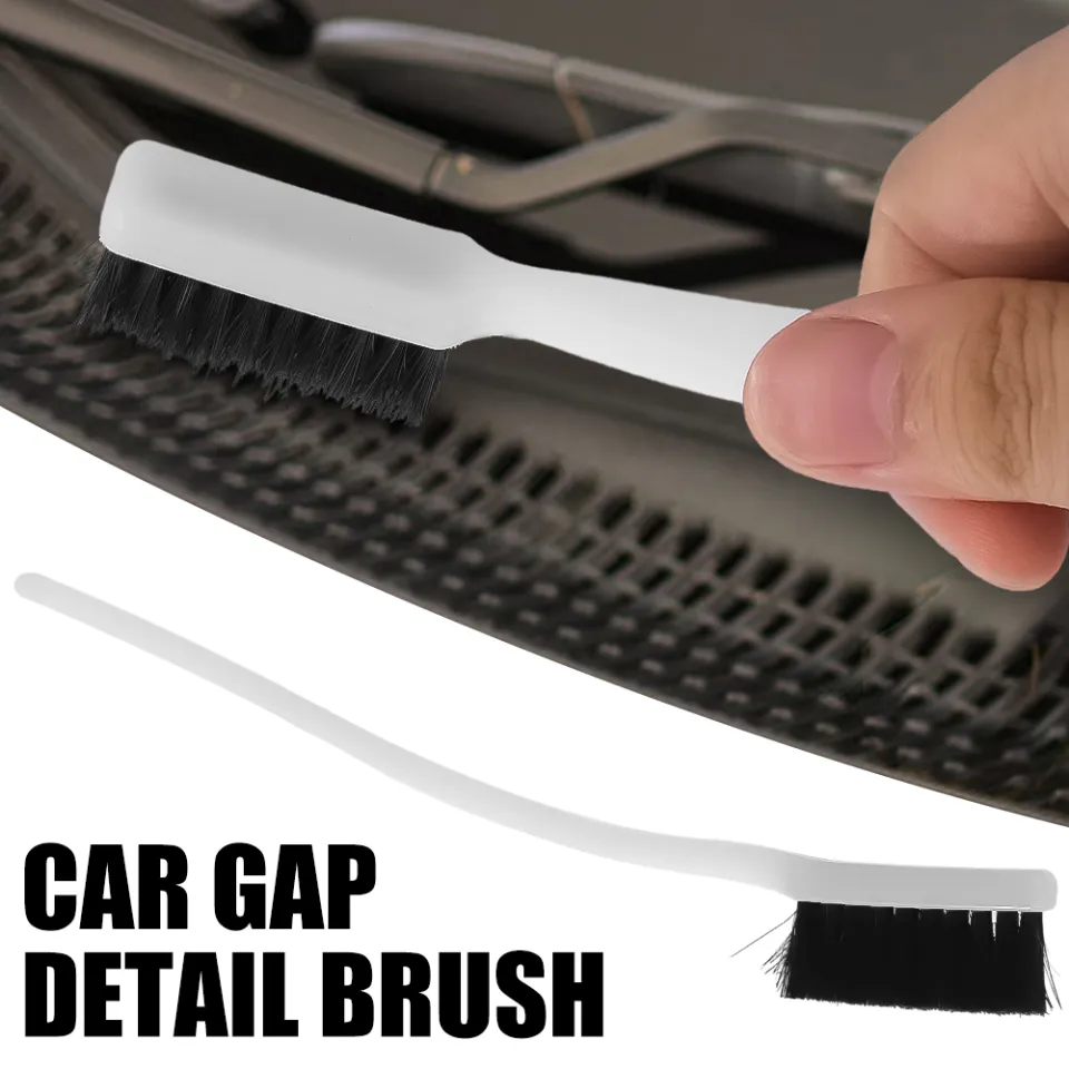 2Pcs Crevice Gap Cleaning Brush, Hard Bristle Brushes for Small Spaces  Cleaning