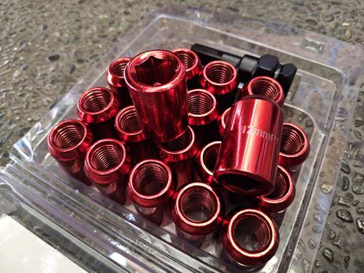 20pcs 12mm x 1.50 Steel Lug Nuts Allen Key Wheel Nut Lazada PH