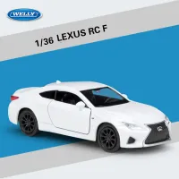 136เล็กซัส RC F ล้อแม็กของเล่นรถสปอร์ตรุ่น D Iecasts ดึงกลับยานพาหนะ2ประตูเปิดรุ่นยานพาหนะสำหรับเด็กรถคอลเลกชัน