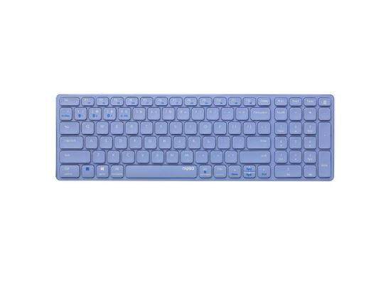 rapoo-มี3สี-e9350g-multi-mode-wireless-keyboard-white-purple-dark-grey