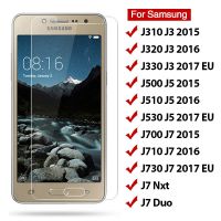 2ชิ้นกระจกนิรภัยสำหรับ Samsung Galaxy J5 J3 J7หน้าจอแก้วป้องกันยุโรป2017สำหรับ Samsung J7 Nxt J320 J510 J710 2016