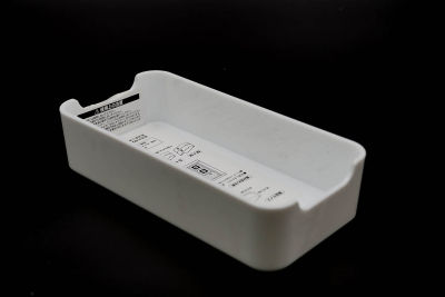 Lehome กล่องใส่ของแบบเปิด สีขาว ผลิตและนำเข้าจากญี่ปุ่น ใส่ของในตู้เย็น ขนาด9x18x4 cm วัสดุคุณภาพดีพลาสติกPP แข็งแรงทนทาน HO-02-00492