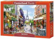 Xếp hình puzzle Flowering Paris 3000 mảnh Castroland C300525
