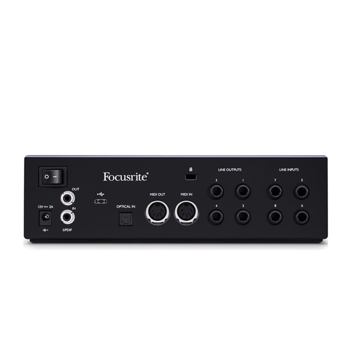 focusrite-clarett-4-pre-usb-ออดิโออินเตอร์เฟส-อุปกรณ์บันทึกเสียง-โฮมสตูดิโอ-usb-audio-interface