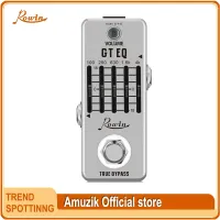 Rowin LEF-317A Guitar EQ True Bypass Guitar Pedal For Electric Guitar Full Metal Shell Guitar Essories