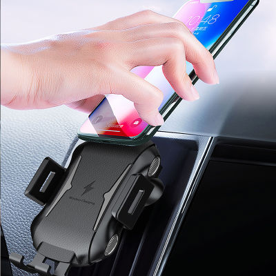 Qi Wireless Charger For Samsung Galaxy S8 S9 S10 + S10E S20 Ultra S20 FE 5G Fast Charging Pad Case Car Phone Holder Accessory