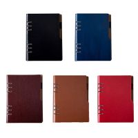 A5 PU Notebook Notepad Loose-leaf Diary Business Journal Planner Agenda Organizer Note Book Binder 6 Holes