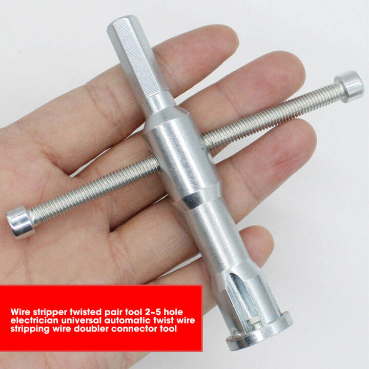 Wire Stripper Twisted Pair Tool 25 Hole Electrician Universal