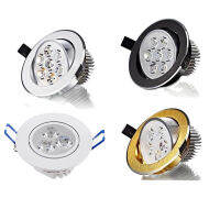 1Pcs รอบหรี่แสงได้ Led Downlight Light เพดาน Spot Light 3W 6W 10W 14W 18W Ac110-230V เพดานโคมไฟในร่ม