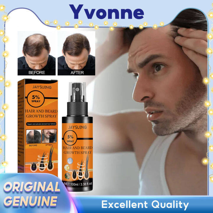 JAYSUING Hair Growth Spray Hair Loss Treatment Fast Grow Prevent Hair ...