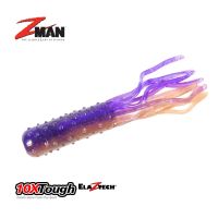 【cw】 Original ZMAN TRD TUBEZ Soft Fishing Worm 6pcs/bag 70mm 5 Colors Tackle Artificial Baits