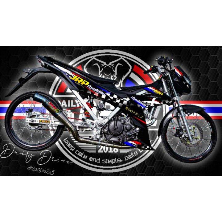 JRP THAILAND RAIDER 150 FI STOCK DECAL | Lazada PH