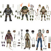 Neca Mummy Splinter ในฐานะ Van Helsing Raphael Frankenstein Leonardo Monster Turtle April oneil CASEY JONES Master รูปการกระทำ