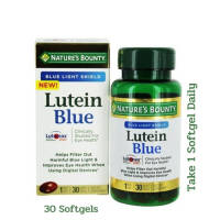 Natures Bounty, Lutein Blue, 30 Softgels สุขภาพตาและการมองเห็น