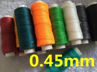 JH001 0.45mm 50 meters Waxed Thread Sting for Leather Sewing Waxed Leather String Thread