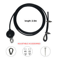 Cable Machine Attachments Tricep Adjustable 3M Rope Cable Pully Gym Home Fitness Equipment Weight Lifting Workout Accessories