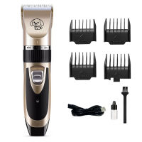 Rodanny Pet Cat Hair Clippers Grooming Kit USB Rechargeable Low-Noise Dog Cutter Machine Shaver