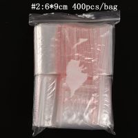 Hot Sale 500 Pcs 6x9cm Jewelry Ziplock Zipped Lock Reclosable Plastic Poly Clear Bag Wholesale