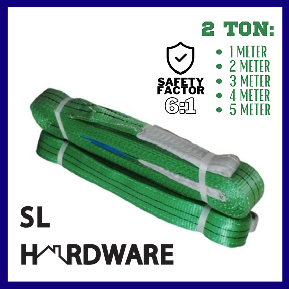 bing Sling Double Ply bing Sling 2 Ton All Size Safety 61