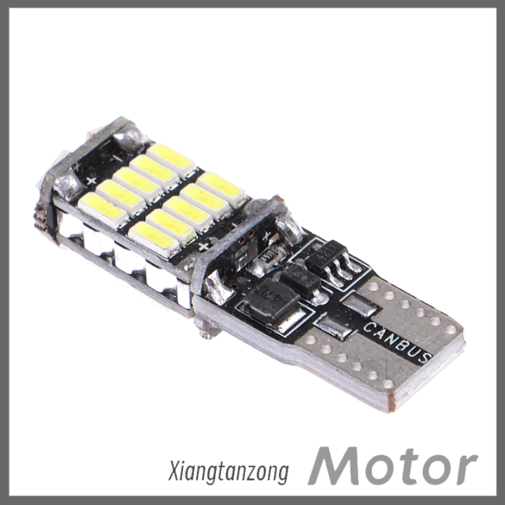 xiangtanzong-หลอดไฟแบบกว้าง-led-t10-w5w-หลอดไฟ-led-4014-26smd-1200lm-โคมไฟกว้างไฟอ่านหนังสือ1ชิ้น