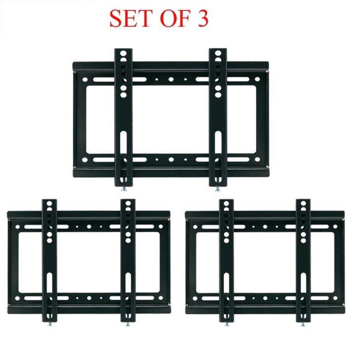 (new)TV Wall Mount bracket for 1442 LED LCD FIX SET OF 3 Lazada PH
