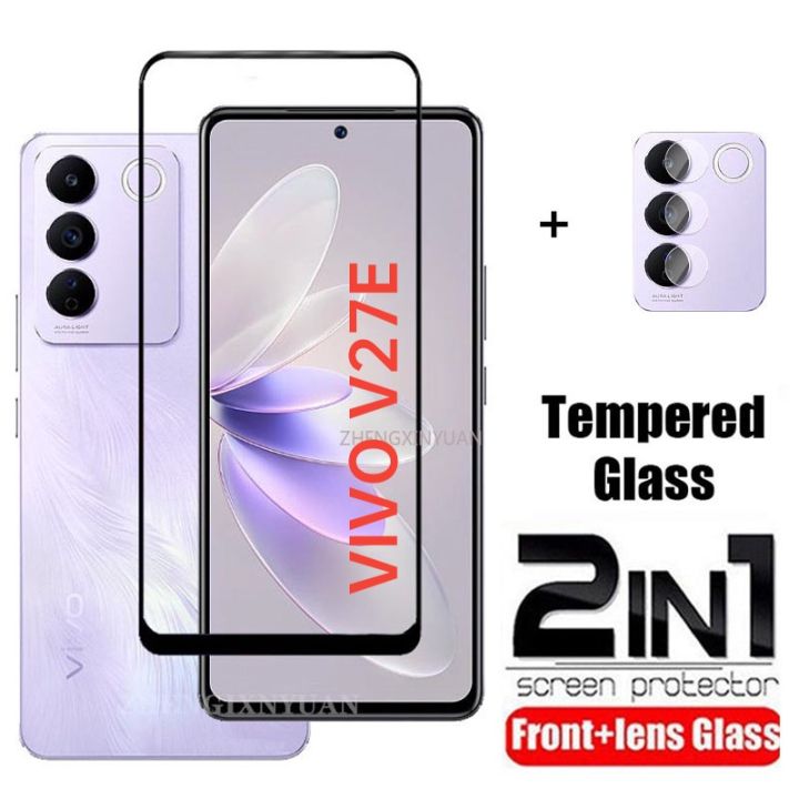 Vivo V27e V27 Pro 5g 9d Premium Full Coverage Tempered Glass Camera Film Lens Protector Glass 0814