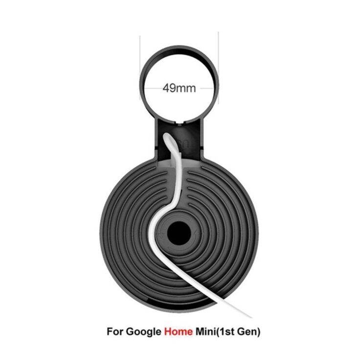 on-sale-dhakamall-outlet-wall-mount-holder-สำหรับ-google-home-mini-1st-2st-gen-nest-management-สำหรับ-google-smart-speaker-mini-gen-สายไฟ-x9e2