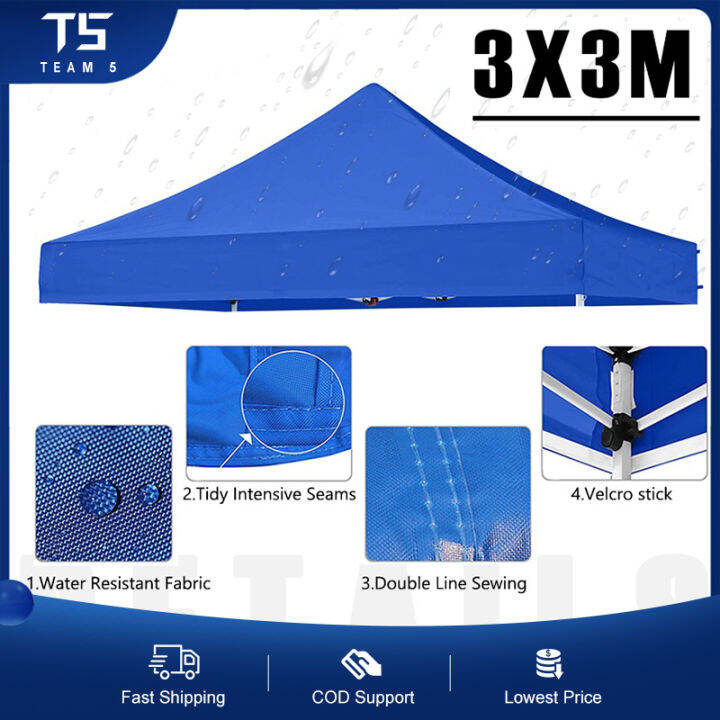 TEAM 5 2*2M 2.5*2.5M 2*3M 3*3M Durable Retractable Tent Replacement