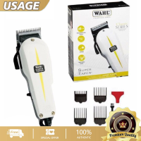 WAHL Super Taper ปัตตาเลี่ยนตัดผมมาตรฐาน USA แข็งแรง มีฟันรองตัดง่าย กำลังเครื่องแรง และไม่ร้อนมาก