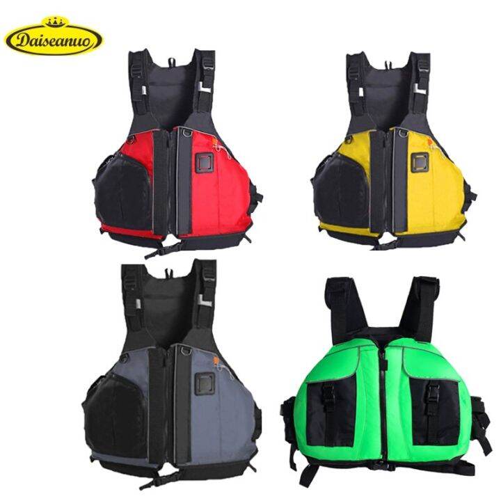 Daiseanuo Kayaking Life Jackets Adult Rafting Life Vest 70N CE Approved
