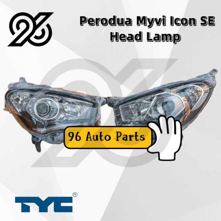 Perodua Myvi Icon Se Head Lamp Lampu Depan Lazada