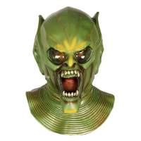 New Spider Green Ghosts Devil Full Face Masque Halloween Cosplay Party Costume Props Scary Latex Demon Masques New Year Gift benefit