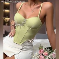 【CW】▣✹  Corset Streetwear Bralette Fashion Woman Ropa Mujer Ladies Crop Blusas Camis